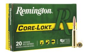 Remington Ammunition 27657 Core-Lokt 6.5Creedmoor 140gr Pointed Soft Point Core-Lokt 20 Per Box/10 Case