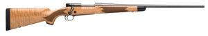 Winchester Repeating Arms 535218233 Model 70 Super Grade 300 Win Mag Caliber with 3+1 Capacity, 26" Barrel, High Polished Blued Metal Finish, & Gloss AAA Maple Stock Right Hand (Full Size)