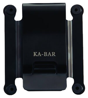 Ka-Bar 1480CLIP Belt Clip For Ka-Bar TDI/Hinderer/Becker, Black Metal