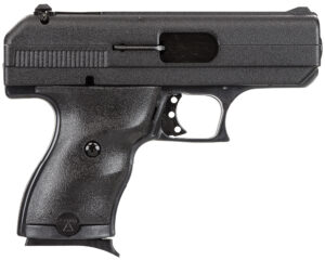 Hi-Point 916HCT1 C9 9mm Luger 8+1 3.50" Black Steel Barrel, Black Powder Coated Serrated Steel Slide, Black Polymer Frame, Black Plastic Grip, MTM Case, Tuff1 Grip