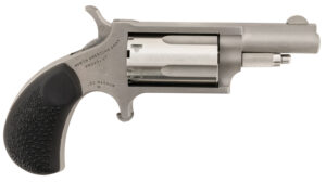 North American Arms 22MGRCHSS Mini-Revolver Carry Combo Sports South Exclusive 22 WMR 5 Shot 1.63" Stainless Steel Barrel, Frame & Cylinder, Black Rubber Grip, Exposed Hammer, Side Carry Holster
