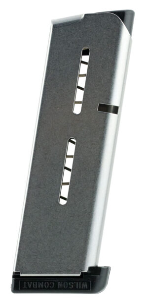 Wilson Combat 47OX 1911 7rd Detachable w/ Standard Floor Plate 45 ACP Stainless Steel