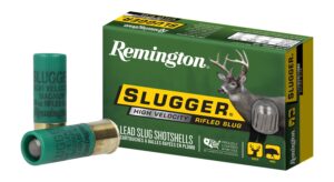Remington Ammunition 28604 Slugger High Velocity 12 Gauge 3" 7/8 oz Rifled Slug Shot 5 Per Box/ 50 Cs