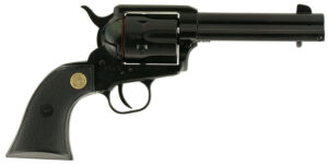 Chiappa Firearms CF340250D SAA 1873 Medium Frame 22 LR/22 WMR 6 Shot, 4.75" Blued Steel Barrel, Cylinder & Frame, Black Plastic Grip, Exposed Hammer
