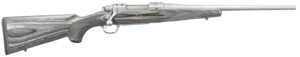 Ruger 17111 Hawkeye Compact Compact 7mm-08 Rem 4+1 16.50"  Matte Stainless Steel Barrel, Integral Scope Mounts Stainless Steel Receiver, Black Fixed Laminate Stock