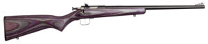 Davey Crickett Keystone Sporting Arms 22 LR Blued/Purple LAM 16.25" 1-Round Rifle