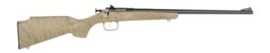 Davey Crickett Keystone Sporting Arms 22 LR Blue Tan/Black WEB 16.13" 1-Round Rifle