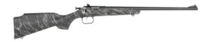 Davey Crickett Keystone Sporting Arms 22 LR Blue Black/WHT WEB 16.13" 1-Round Rifle
