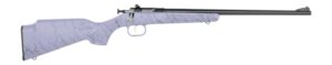 Davey Crickett Keystone Sporting Arms 22 LR Blue PPL/Black WEB 16.1" 1-Round Rifle