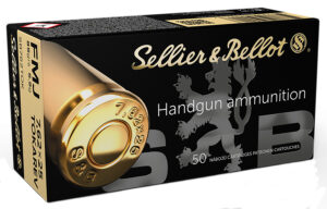 Sellier & Bellot SB762TOK Handgun  7.62x25mmTokarev 85gr Full Metal Jacket 50 Per Box/30 Case