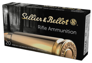 Sellier & Bellot SB6552RA Rifle  6.5x52mmR 117gr Soft Point 20 Per Box/25 Case