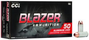 CCI 3597 Blazer Handgun 10mmAuto 200gr Total Metal Jacket 50 Per Box/20 Case