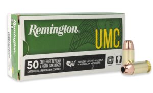Remington Ammunition 23696 UMC  45ACP 230gr Jacketed Hollow Point 50 Per Box/10 Case