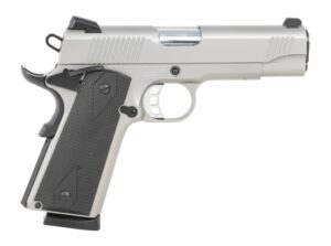 Tisas 1911 Carry SS45 45 ACP Stainless 4.25" 8-Round Pistol