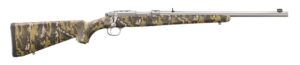 Ruger 77/357 357 Mag Stainless/Camo Threaded 18.5" 5+1 Rifle