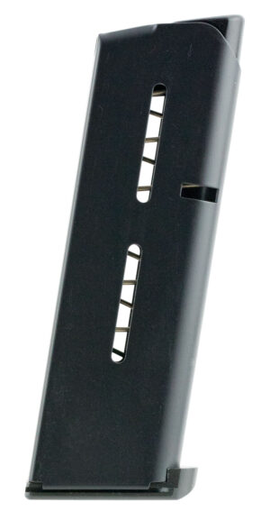 Wilson Combat 47OXCB 1911 7rd Detachable w/ Lo-Profile Steel Floor Plate 45 ACP Black Stainless Steel