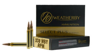 Weatherby 338RPM 185gr Barnes TTSX 338 Wby RPM Ammo 20 Rounds