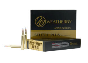 Weatherby 224 Wby 50gr Hornady V-Max Ammo 20 Rounds