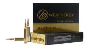 Weatherby 25 Wby RPM 117gr Barnes LRX Ammo