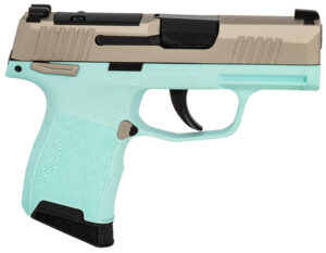 Sig Sauer P365 380 ACP NKL/Turquoise 10+1 3.1" Pistol