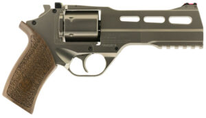 Chiappa Firearms Rhino 50DS 357 Mag 5" Nickel AS 6-Round Revolver