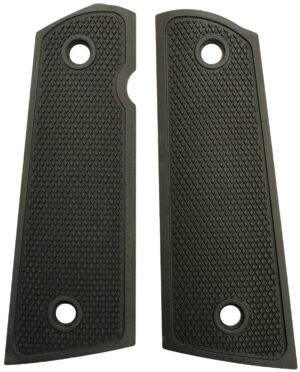 Archangel AA107 Grip Panels Made of Aluminum With Black Anodized Diamond Checkering Finish for 1911 Government