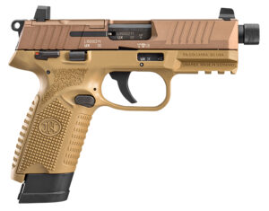 FN America 502 Tact 22 LR FDE 15+1 TB 4.6" Pistol
