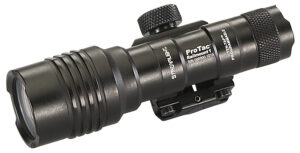 Streamlight 88058 ProTac Rail Mount 1 Black Anodized Aluminum Rifle 40/350 Lumens, White LED Bulb, 219 Meters Beam, Picatinny Rail Mount