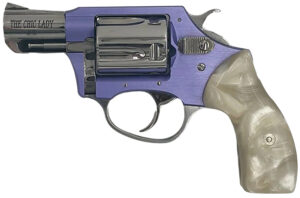 Charter Arms 53849 Undercover Lite Chic Lady Small 38 Special 5rd 2" Stainless High Polished & Cylinder, Lavender Aluminum Frame, Pearl Grip, Exposed Hammer