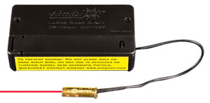 Aimshot BSB17 Laser Boresighter  with External Battery Box 17 HMR Brass