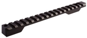 Talley PLO258700 Remington 700 Picatinny Rail Black Anodized Long Action 0 MOA