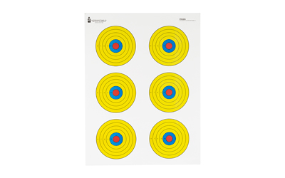 Action Target Bright 6 Bullseye 100PK