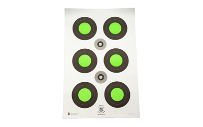 Action Target Trident Blseye Green 100PK