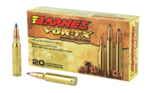 Barnes VOR-TX 308 Win 130gr TTSX Ammo 20 Rounds