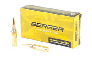 Berger Bullets LR Hybrid 6.5 Creedmoor 153gr Ammo 20 Rounds