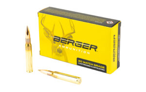 Berger Bullets Clas HNT .30-06 168gr .30-06 Springfield Ammo 20 Rounds