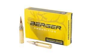 Berger Bullets Elite HNT 338 Lapua 300gr Ammo 20 Rounds