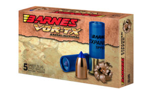 Barnes VOR-TX 12 Gauge 2.75 438gr Shotshells 5 Rounds