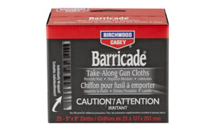 Birchwood Casey Barricade Take Alongs 25 Wipes