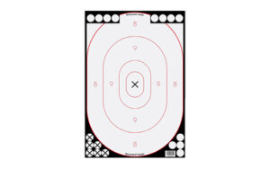 Birchwood Casey SHT-N-C White/Black Slhout 5-12X18