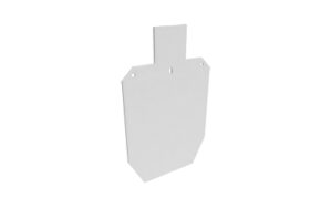 Birchwood Casey Full Ipsc Silhouette Target WHT