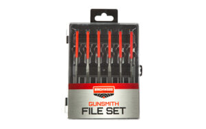 Birchwood Casey Gunsmithing File Set 6PC Black/RD