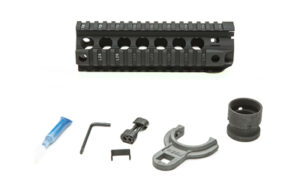 Bravo Company Mfg Gunftr Quad Rail 556 7" Black