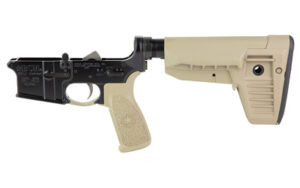 Bravo Company Mfg Factory Blem CMPLT LWR W/SOPMOD 1 CM FDE