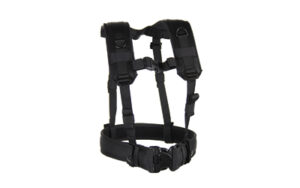 Blackhawk Loadbearing Suspenders/HRNS Black Holster