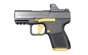 Canik Mete MC9 9mm 3.18 MO1 Black/Gold 15-Round Pistol