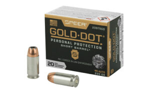 Speer Gold Dot 45 ACP 230gr HP SB Ammo 20 Rounds