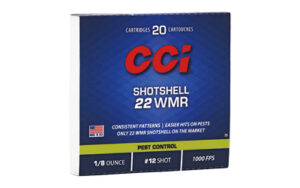 CCI 22 WMR Shotshell 52gr 20 Rounds