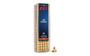 CCI 22 Short Ammo 29gr 100 Rounds