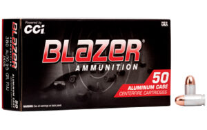 CCI Blazer 380 ACP 95gr FMJ Ammo 50 Rounds